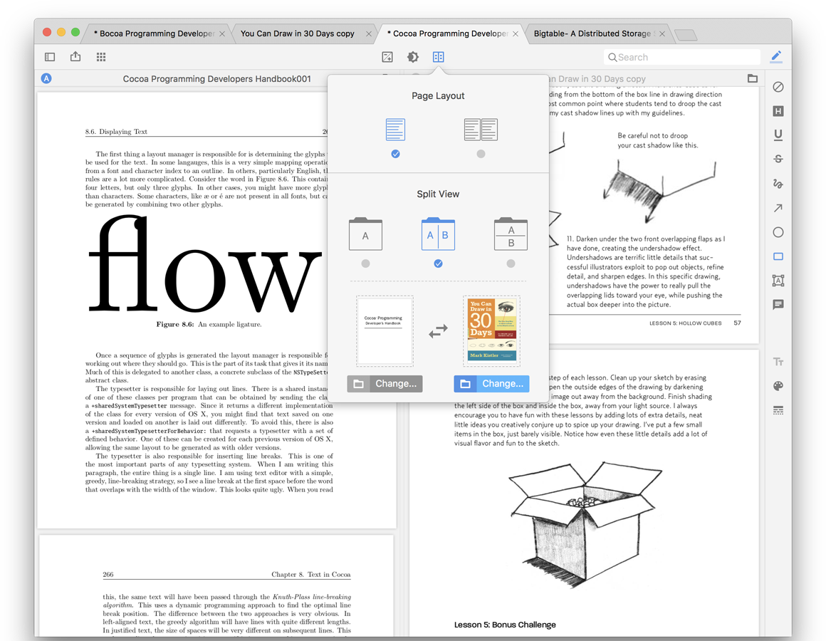 PDF Guru - Split View
